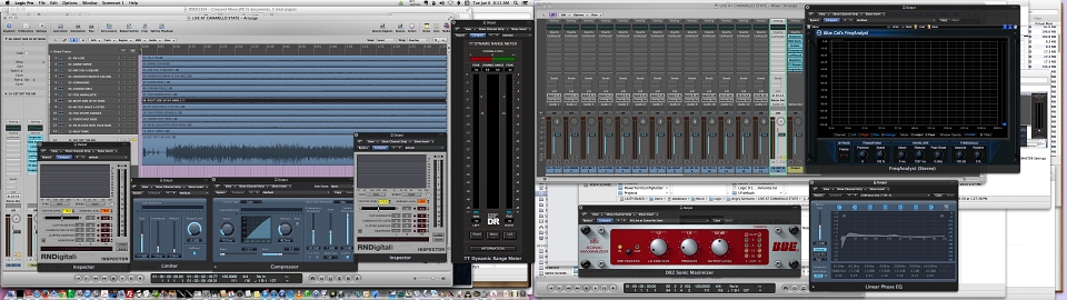 ANGRY SAMOANS - LIVE at Camarillo State - Logic Pro Mix - Screen Shot 2015-01-06 at 8.11.33 AM